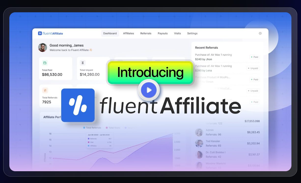 FluentAffiliatePRO - партнерка